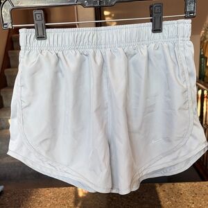 Nike Women's Light Gray Athletic Shorts